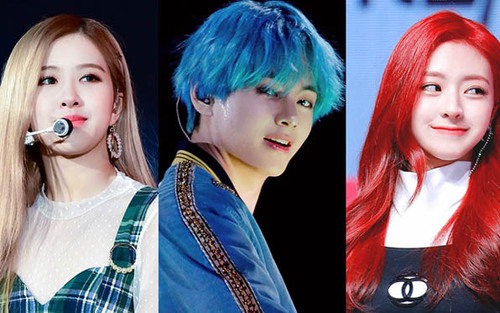 Màu tóc thay đổi như tắc kè hoa của thần tượng K-pop: BTS, Twice, Blackpink…