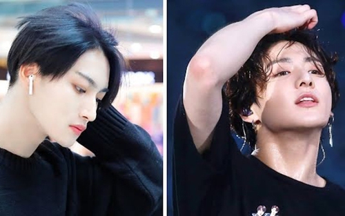 10+ nam thần K-pop chứng minh tóc đen là tuyệt phẩm: Jungkook BTS, Soobin TXT…