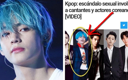 ARMY đòi kiện tờ báo Peru vì đăng nhầm ảnh V (BTS) trong bài viết về bê bối Seungri