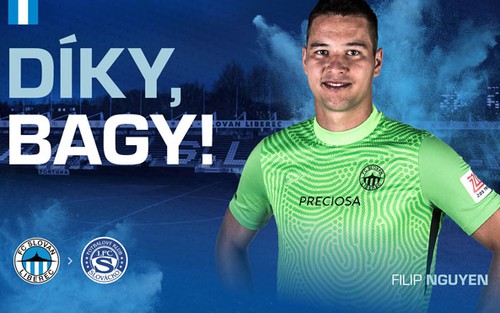 Filip Nguyễn bất ngờ chia tay Slovan Liberec