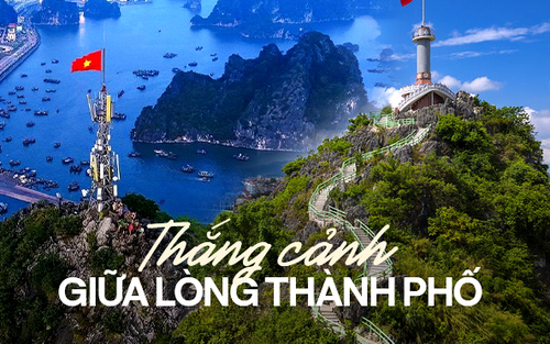 Việt Nam có những ngọn núi sừng sững như kỳ quan ngay giữa lòng các thành phố lớn