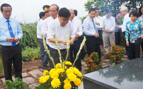 Khởi công xây dựng Nhà lưu niệm Giáo sư Trần Văn Giàu tại Long An
