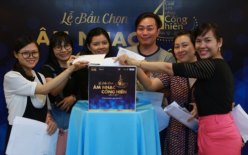 Giải Âm nhạc Cống hiến lần 12 - 2017: Nhà báo Hà Nội khó chọn nhất ở hạng mục nào?
