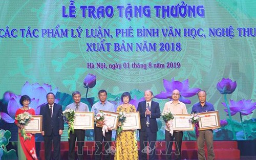 Góp phần định hướng sự phát triển lý luận, phê bình văn học, nghệ thuật