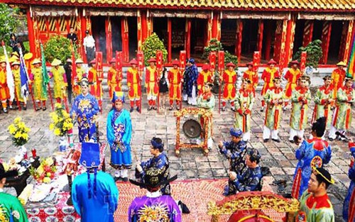 Phục dựng nghi lễ cung đình tại Hoàng thành Thăng Long