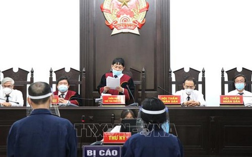 Án phạt nghiêm khắc với hai bị cáo phạm tội 'Hoạt động nhằm lật đổ chính quyền nhân dân'