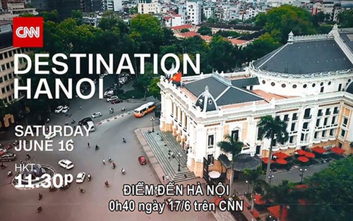 Thúc đẩy hợp tác giữa kênh truyền hình CNN và Hà Nội