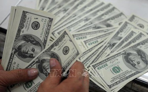 Tỷ giá trung tâm tăng 8 đồng