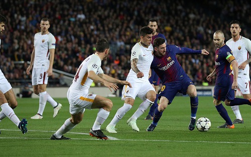BIG BET: Dự đoán và tỉ lệ trận AS Roma - Barcelona (01h45, 11/04)