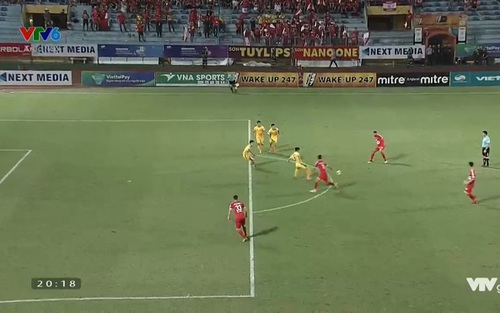 TRANH CÃI: Bàn thắng 2-0 của Joao De Souza cho Viettel đã việt vị?