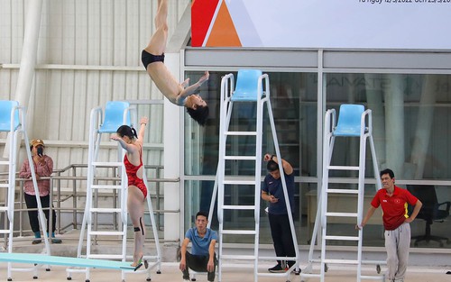 Đội tuyển nhảy cầu Việt Nam vượt khó tìm huy chương SEA Games 31