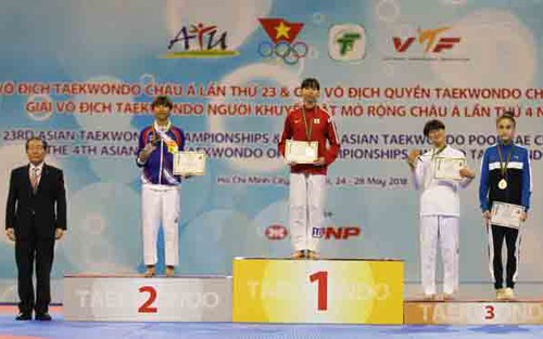 Việt Nam đã có HCV Taekwondo châu Á