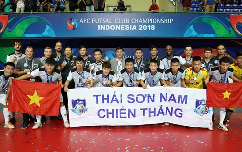 Thái Sơn Nam thất bại, futsal Việt Nam vẫn xác lập kỳ tích mới