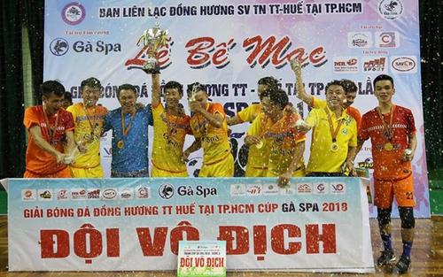 Nhà thi đấu Lãnh Binh Thăng 'chấn động' bởi cầu thủ Huế