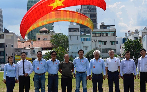 TP.HCM chuyên nghiệp hoá môn dù lượn