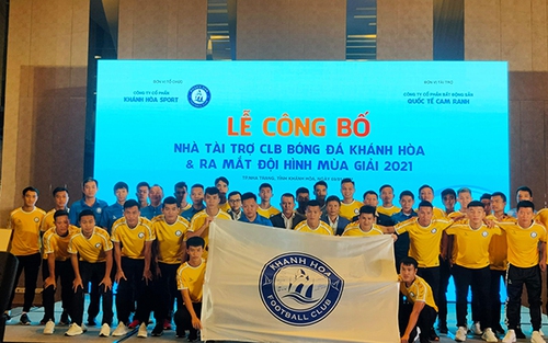 Khánh Hòa được tài trợ 20 tỷ dự giải hạng nhất