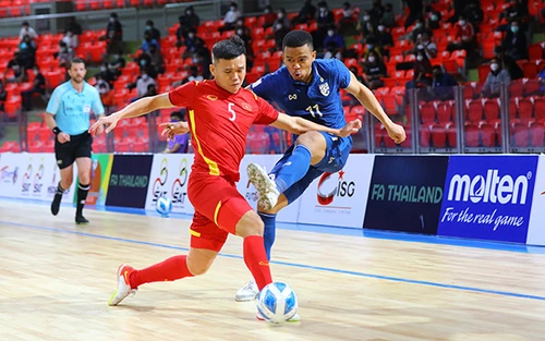 Futsal Việt Nam mang nỗi ám ảnh Thái Lan