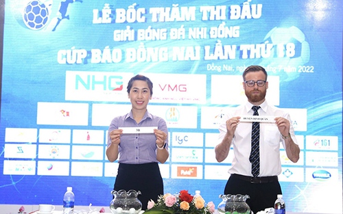 20 triệu đồng cho nhà vô địch Giải bóng đá nhi đồng Cúp Báo Đồng Nai lần thứ XVIII năm 2022