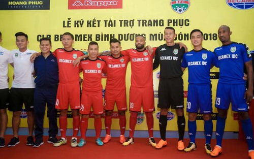 B.Bình Dương nhận tài trợ kỷ lục