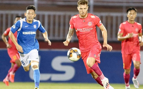 Sài Gòn vô địch lượt đi V-League 2020 trong tẻ nhạt