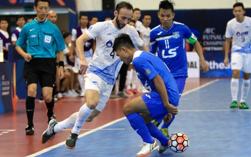 Futsal Việt Nam vẫn bị khuất phục bởi người Thái