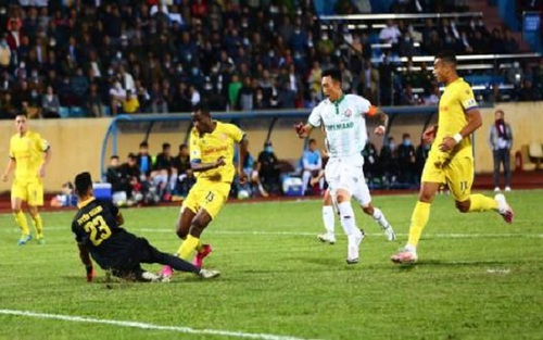 VIDEO bàn thắng Nam Định 1-0 Bình Định: Chiến thắng sít sao