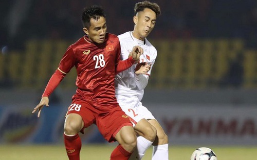 VIDEO bàn thắng ĐT Việt Nam 3-2 U22 Việt Nam