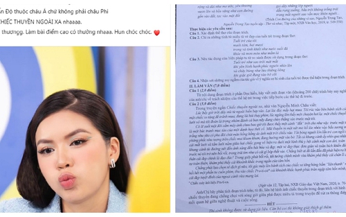 Minh Tú, BB Trần đoán trúng đề Văn tốt nghiệp THPT 2022 có 'Chiếc thuyền ngoài xa'