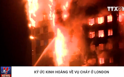 Tin tức mới nhất về vụ cháy chung cư Greenfell kinh hoàng ở London