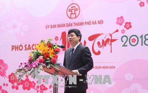 VIDEO: Lần đầu tiên Phố sách Xuân được tổ chức tại Phố sách Hà Nội