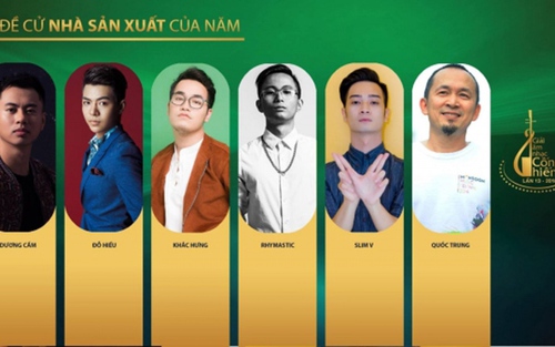 Cống Hiến 2018: Bài hát nào, nhà sản xuất nào sẽ đăng quang?