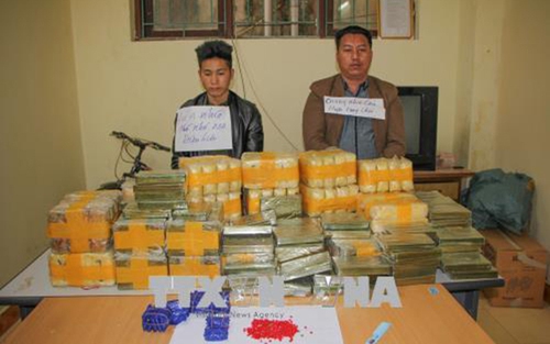 Triệt phá đường dây ma túy 'khủng', thu giữ 135 bánh heroin, nửa triệu viên ma túy