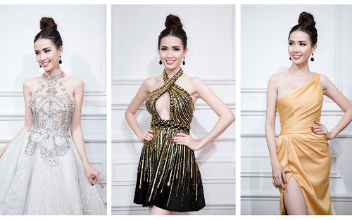 Phan Thị Mơ chọn đồ gợi cảm dự thi Hoa hậu Đại sứ Du lịch Thế giới 2018