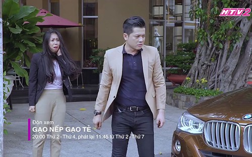 Xem 'Gạo nếp gạo tẻ' tập 53: Công tát Hương như 'trời giáng' trước mặt nhân tình