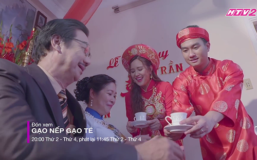 'Gạo nếp gạo tẻ' tập 72: Minh và Nhân kết hôn, bà Mai phản đối Hương ra mắt Tường