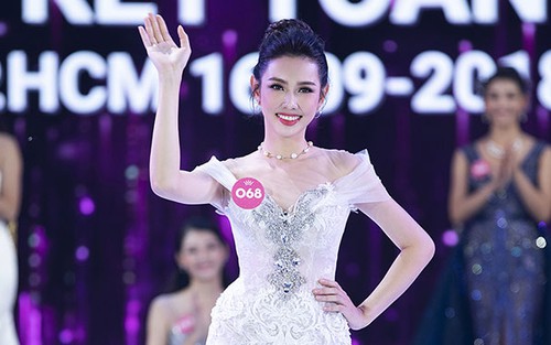 Người đẹp nhân ái Thùy Tiên thay Á hậu Thúy An thi Hoa hậu Quốc tế 2018