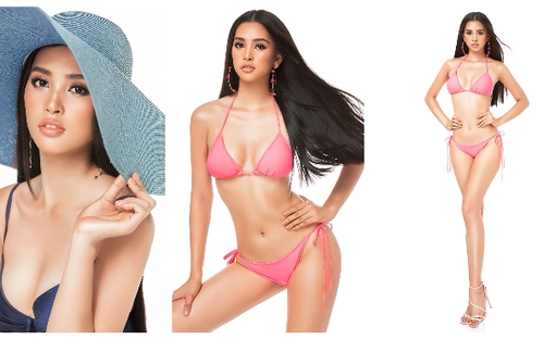Trần Tiểu Vy tung ảnh bikini nóng bỏng thu hút bình chọn tại Miss World 2018
