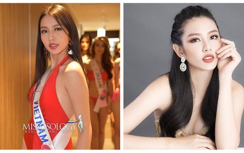 Hoa hậu Quốc tế 2018: Thùy Tiên gây chú ý trong phần thi bikini