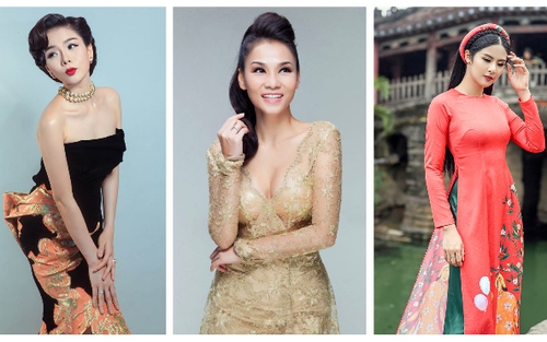 Duyên dáng Việt Nam 2019: Lệ Quyên gặp gỡ Thu Minh, Ngọc Hân diễn áo dài 'Ý xuân'