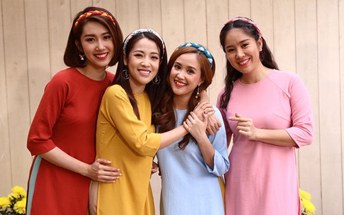 'Gạo nếp gạo tẻ': Lê Phương, Thúy Ngân hào hứng đón Tết trong MV Xuân 2019