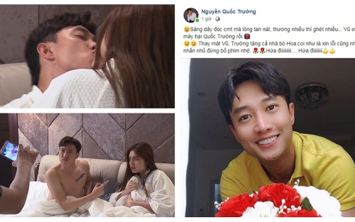 Khán giả đồng loạt 'anti' Quốc Trường sau cảnh Vũ hôn cô gái lạ trong phim 'Về nhà đi con'
