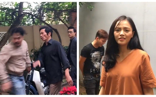 VIDEO hậu trường 'Về nhà đi con' tập 41: Ông Sơn tát Khải 3 lần, Huệ đòi 'bố tát thật mạnh vào'