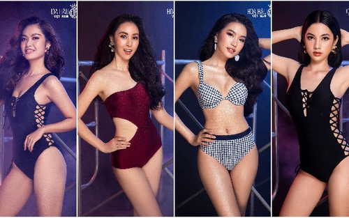 Hoa hậu Việt Nam 2020: Dàn thí sinh 'đốt mắt’ khán giả với bikini