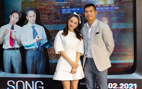Nhã Phương - Trương Thế Vinh thân thiết sau khi đóng cặp trong 'Song song'