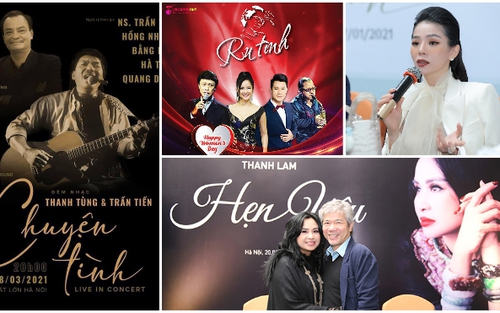 Sân khấu ca nhạc Hà Nội sôi động trở lại với 'nhạc tình'