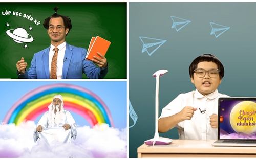 Xuân Bắc làm thầy giáo cùng con trai Bi béo lên sóng VTV dịp Tết Trung thu