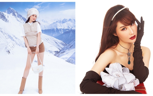 Giáng sinh: Diễm My 9X hóa cô nàng mùa đông xinh đẹp