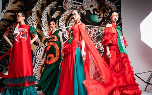 NTK Thạch Linh gửi lời chúc Tết độc đáo qua BST '12 con giáp'
