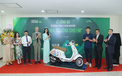 Những tấm lòng cao cả chung tay 'Vì mái trường cho em'