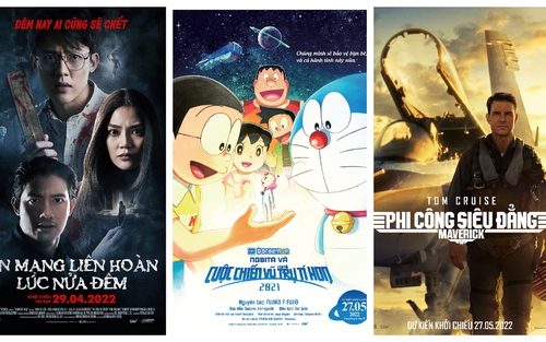 Phim rạp tháng 5: Từ phim kinh dị Thái, hoạt hình Nhật, đến bom tấn Hollywood